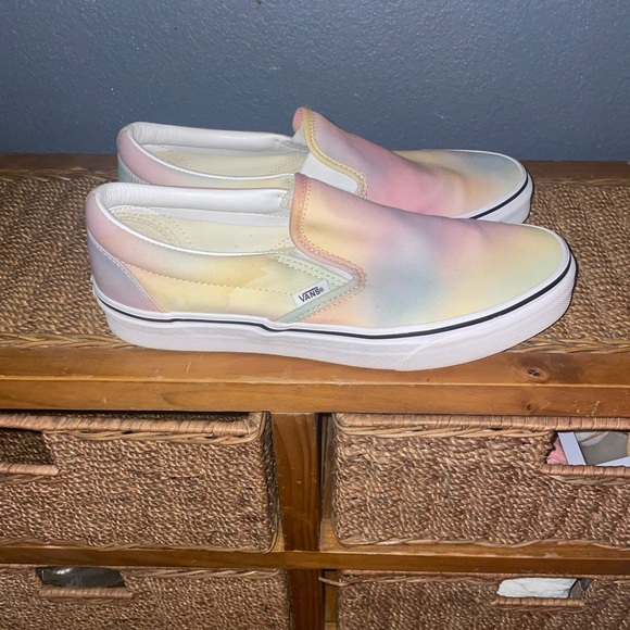 Vans Classic Slip-On Tie Dye Pastel – Women’s Size 9 - Picture 5 of 8